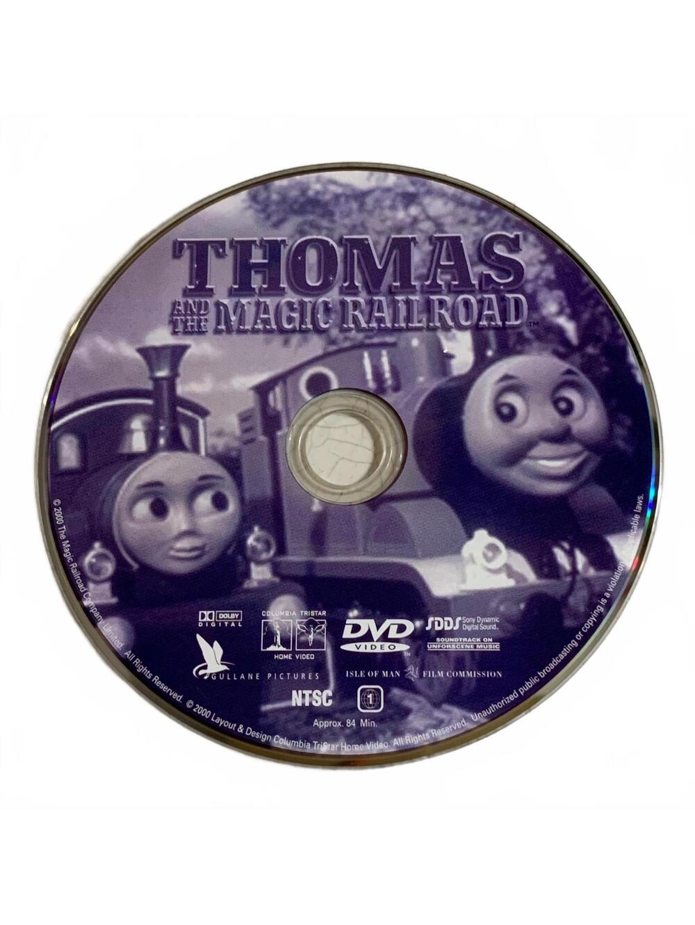 Thomas & Friends Thomas and the Magic Railroad DVD 2000 Disc Only NTSC